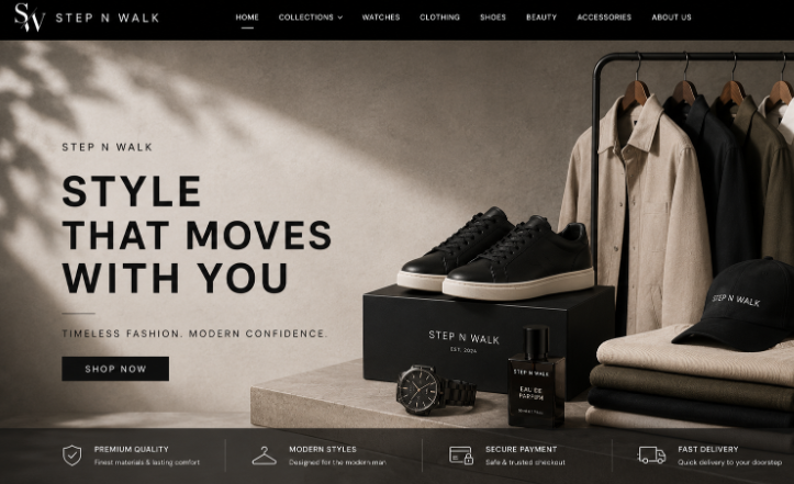 Home page