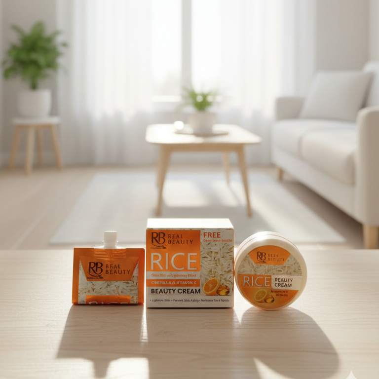 RB Rice Beauty Cream | Free Face Wash Included | Brightening & Nourishing Skincare