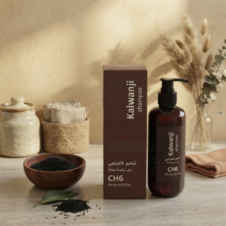 Organic Kalwanji Shampoo (CH6) 200ML | Herbal Black Seed Hair Cleanser for Strong & Healthy Hair