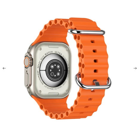 V200 Ultra 2.2" Smart Watch with WearFit Pro App – IP68 Waterproof Bluetooth Calling Fitness Watch (Orange)