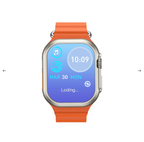 V200 Ultra 2.2" Smart Watch with WearFit Pro App – IP68 Waterproof Bluetooth Calling Fitness Watch (Orange)